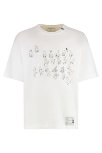 Printed Cotton T-shirt - Mihara Yasuhiro - Modalova