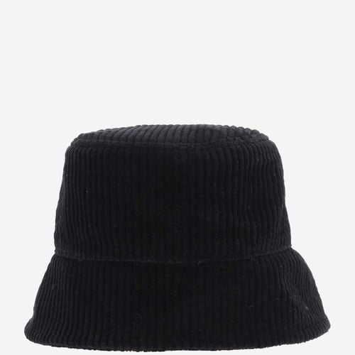 Jil Sander Cotton Velvet Bucket Hat - Jil Sander - Modalova
