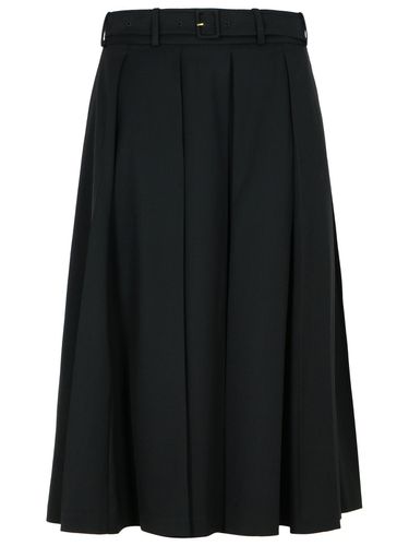 Patou Black Virgin Wool Skirt - Patou - Modalova