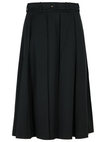 Patou Black Virgin Wool Skirt - Patou - Modalova