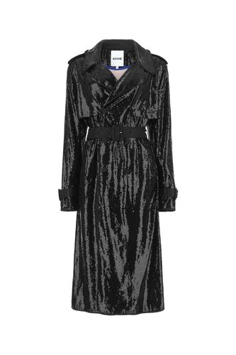 Koché Black Sequins Trench Coat - Koché - Modalova