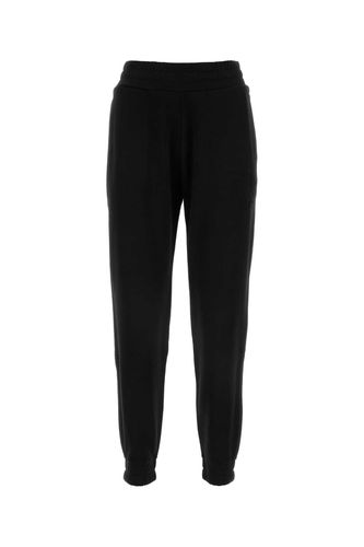 Moncler Black Cotton Joggers - Moncler - Modalova