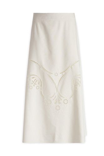 Embroidered High-waisted Midi Skirt - Chloé - Modalova