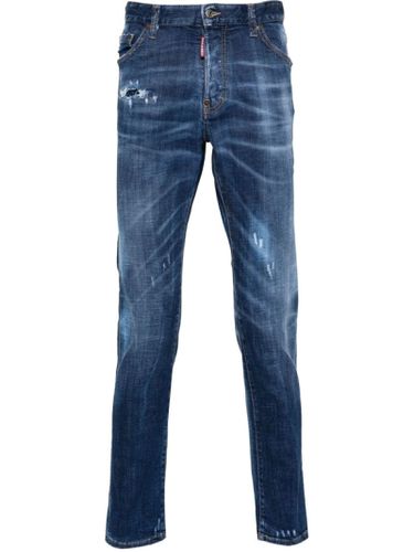 Dsquared2 Blue Stretch-cotton Jeans - Dsquared2 - Modalova