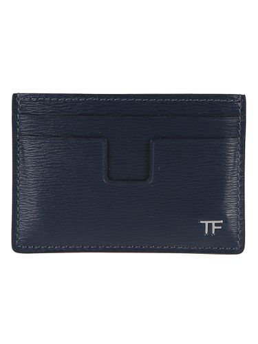 Logo Plaque Credit Card Holder - Tom Ford - Modalova