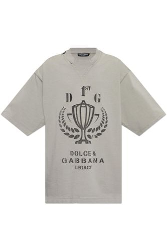 Dolce & Gabbana T-shirt With Print - Dolce & Gabbana - Modalova