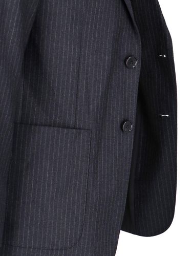 Pinstripe Single-breasted Blazer - Ami Alexandre Mattiussi - Modalova