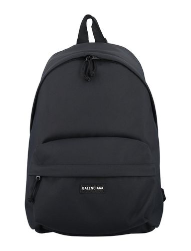 Explorer Logo Patch Reversible Backpack - Balenciaga - Modalova