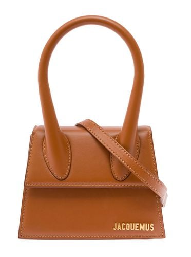 Le Chiquito Moyen Caramel Bag In Leather Woman - Jacquemus - Modalova