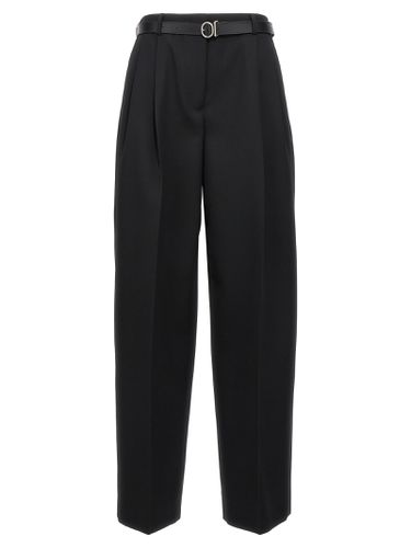 Jil Sander Black Wool Pants - Jil Sander - Modalova