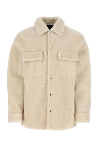 AMIRI Sand Shearling Jacket - AMIRI - Modalova