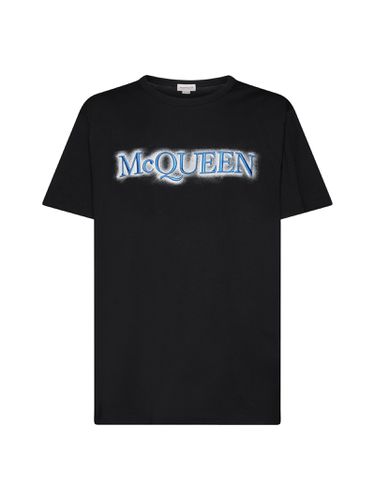 Logo Embroidery T-shirt - Alexander McQueen - Modalova