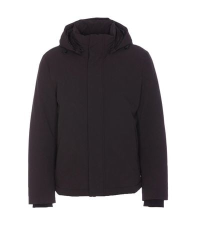 Padded Detachable Hooded Jacket - Woolrich - Modalova