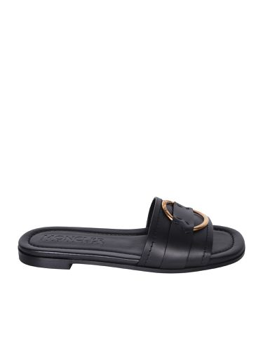 Moncler Bell Black Sandals - Moncler - Modalova