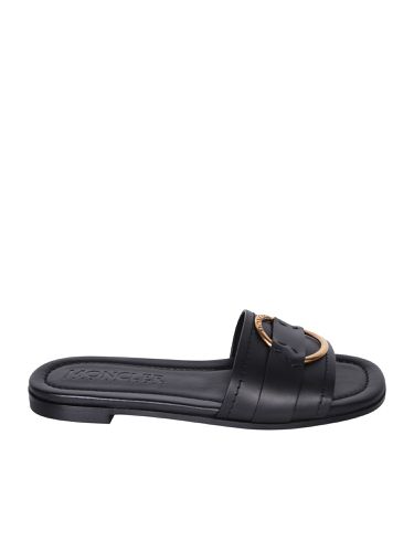 Moncler Bell Leather Slides - Moncler - Modalova