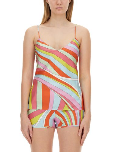 Pucci Top With Print - Pucci - Modalova