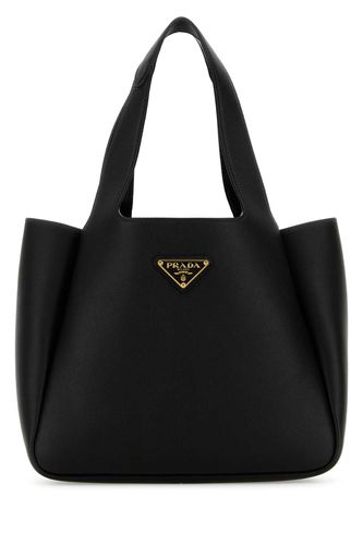 Prada Black Leather Handbag - Prada - Modalova