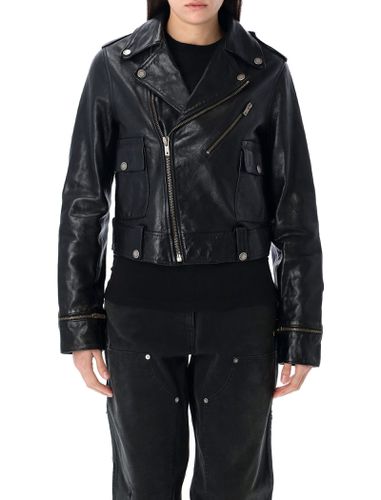 Nevada Leather Biker Jacket - Golden Goose - Modalova