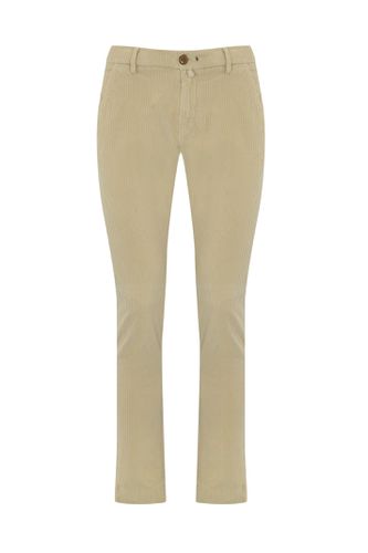 Mantova Trousers In Velvet Cotton - Hand Picked - Modalova