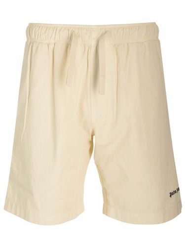 Palm Angels Cotton Bermuda Shorts - Palm Angels - Modalova