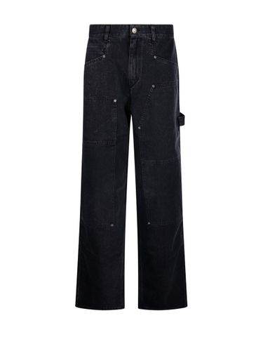 Isabel Marant Etoile Ophra Loose Fit Fine Denim Jeans - Marant Étoile - Modalova