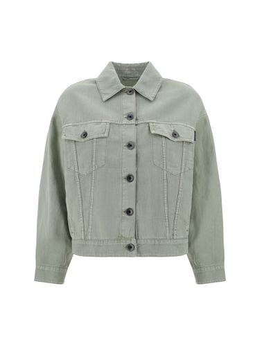 Brunello Cucinelli Denim Jacket - Brunello Cucinelli - Modalova