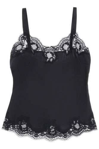 Dolce & Gabbana Satin Lingerie Top - Dolce & Gabbana - Modalova