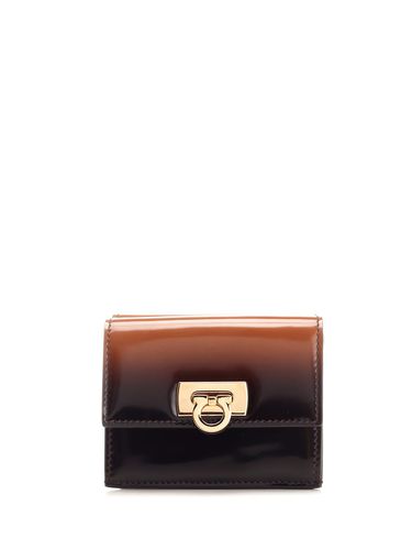 Ferragamo gancini Compact Wallet - Ferragamo - Modalova