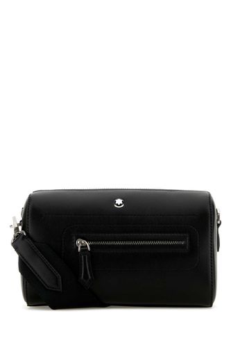 Black Leather Soft 142 Crossbody Bag - Montblanc - Modalova