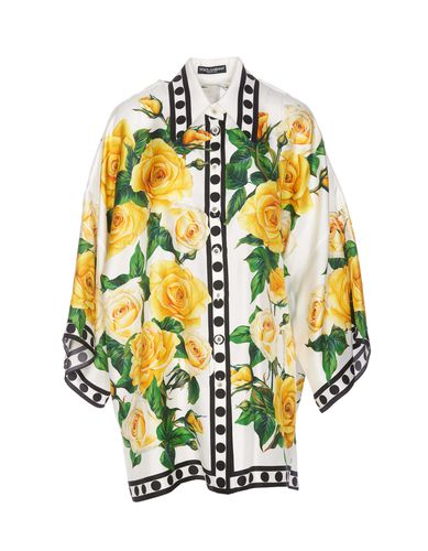 Silk Kaftan-style Shirt - Dolce & Gabbana - Modalova