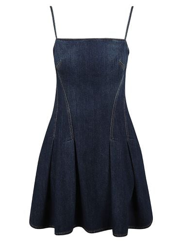 Alexander McQueen Denim Short Dress - Alexander McQueen - Modalova