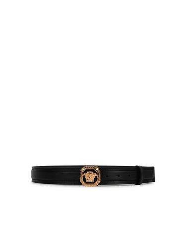 Versace Medusa Head Motif Belt - Versace - Modalova