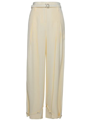 Silk Blend Trousers - Jil Sander - Modalova