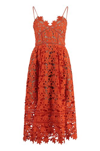 Azaelea Lace Midi Dress - self-portrait - Modalova