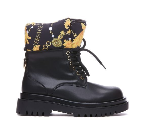 Couture Chain Ankle Booties - Versace Jeans Couture - Modalova