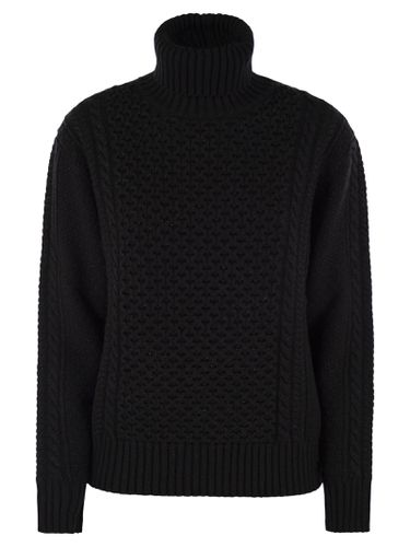 Turtleneck Jumper With Special Workmanship - Fabiana Filippi - Modalova