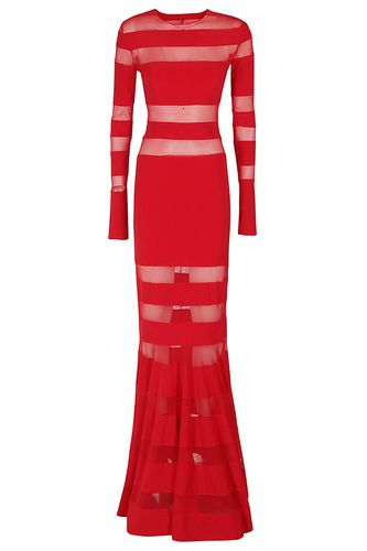 Spliced Dress Fishtail Gown - Norma Kamali - Modalova