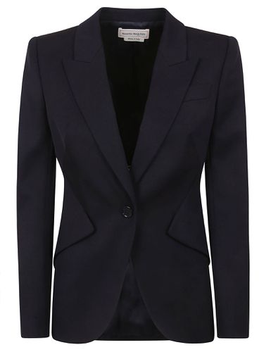 Peak Lapel One Button Jacket - Alexander McQueen - Modalova