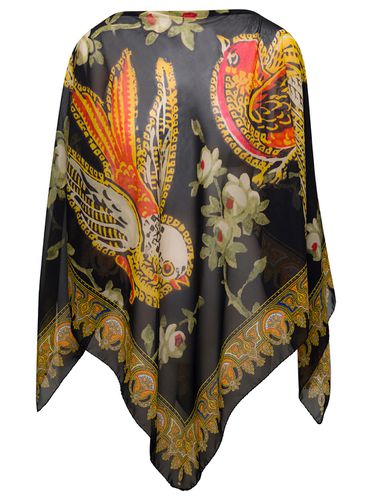 Etro Printed Poncho - Etro - Modalova