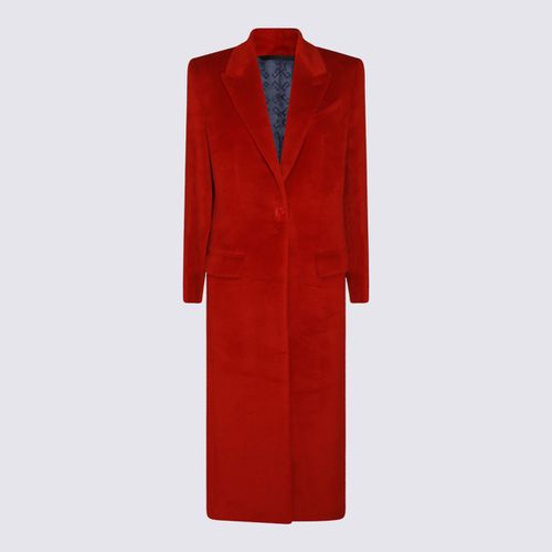 Givenchy Red Wool Coat - Givenchy - Modalova