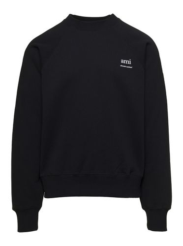 Crew Neck Sweatshirt In Cotton Man - Ami Alexandre Mattiussi - Modalova