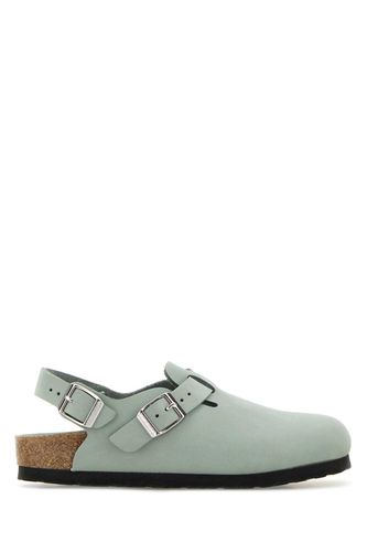 Mint Green Suede Tokyo Slippers - Birkenstock - Modalova