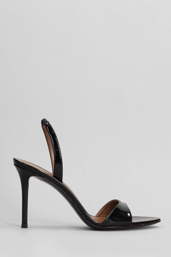 Sandals In Patent Leather - Giuseppe Zanotti - Modalova