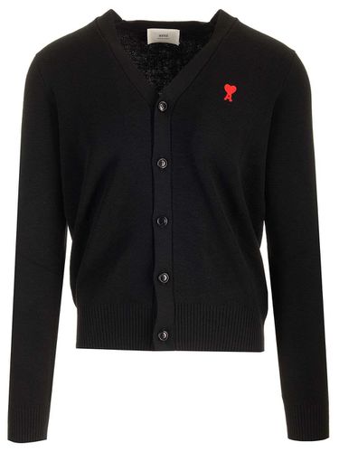 Ami De Coeur Cardigan - Ami Alexandre Mattiussi - Modalova