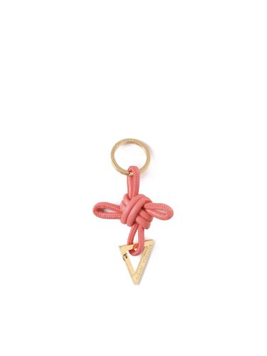 Triangle Square Double Knot Key Ring - Bottega Veneta - Modalova