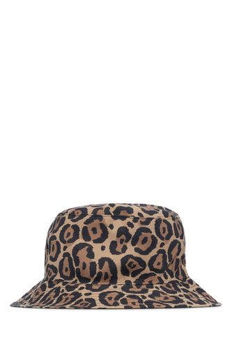 Leopard-printed Bucket Hat - Emporio Armani - Modalova