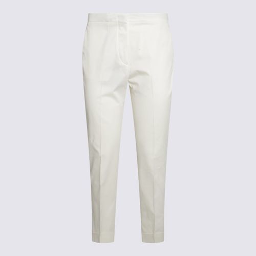 Etro White Cotton Pants - Etro - Modalova