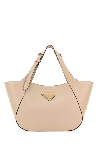 Prada Light Pink Leather Handbag - Prada - Modalova