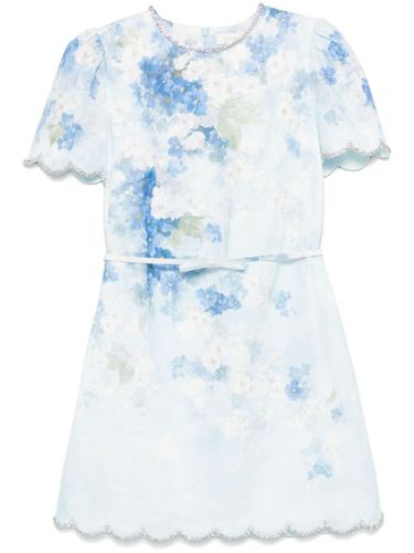 Crush Scalloped Shift Dress - Zimmermann - Modalova