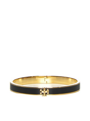 Gold And Black Brass Kira Bracelet - Tory Burch - Modalova